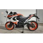 Мотоцикл FORTE FT300-R1 бело-оранжевый, фото фото 6