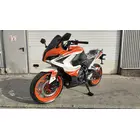 Мотоцикл FORTE FT300-R1 бело-оранжевый, фото фото 7