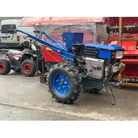 Мотоблок FORTE МД-121Е LUX Синий (фреза) 91091, фото 