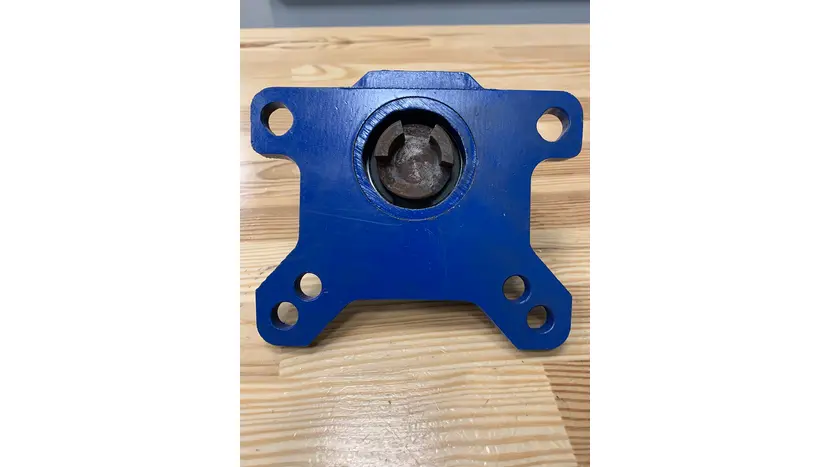 Переходник на КПП Weima 1100-6 с шлицов на шпонку ККд32, фото фото 2