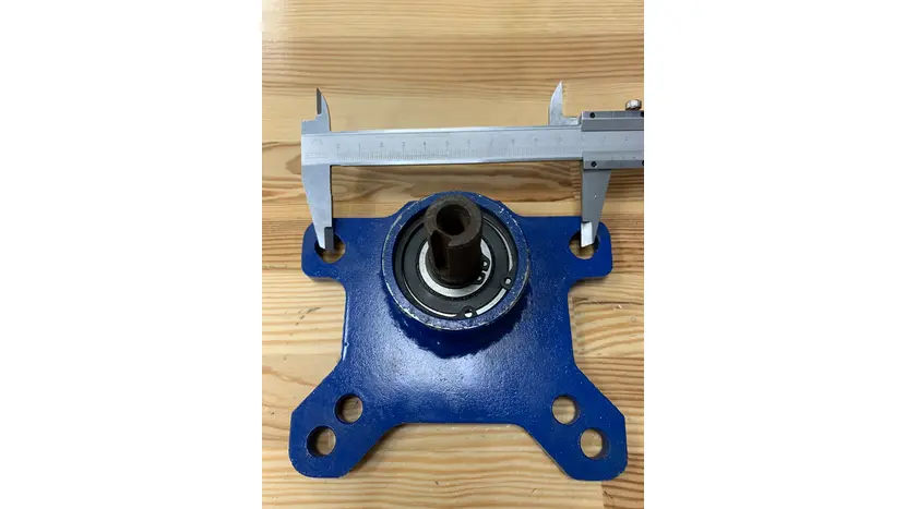 Переходник на КПП Weima 1100-6 с шлицов на шпонку ККд32, фото фото 7