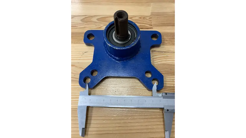 Переходник на КПП Weima 1100-6 с шлицов на шпонку ККд32, фото фото 5