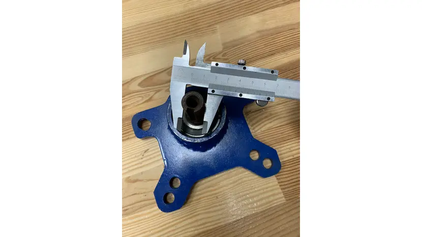 Переходник на КПП Weima 1100-6 с шлицов на шпонку ККд32, фото фото 4