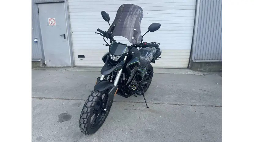 Мотоцикл TEKKEN 250 NEW черно-зеленый (ТИП ШИН DUAL SPORT), фото фото 3
