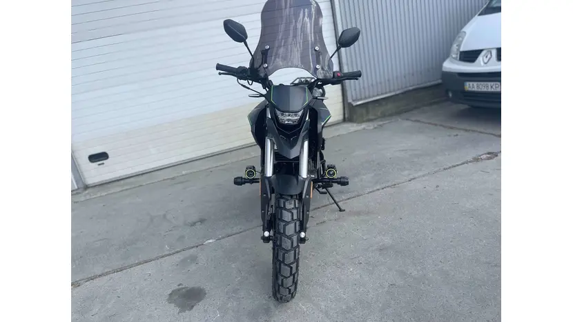 Мотоцикл TEKKEN 250 NEW черно-зеленый (ТИП ШИН DUAL SPORT), фото фото 4