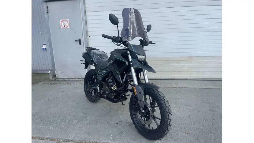 Мотоцикл TEKKEN 250 NEW черно-зеленый (ТИП ШИН DUAL SPORT), фото фото 5