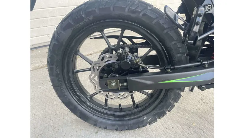 Мотоцикл TEKKEN 250 NEW черно-зеленый (ТИП ШИН DUAL SPORT), фото фото 18