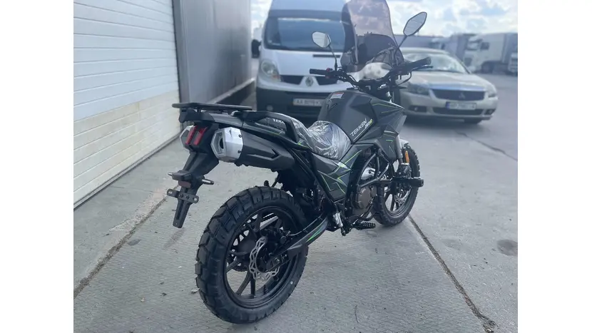 Мотоцикл TEKKEN 250 NEW черно-зеленый (ТИП ШИН DUAL SPORT), фото фото 10