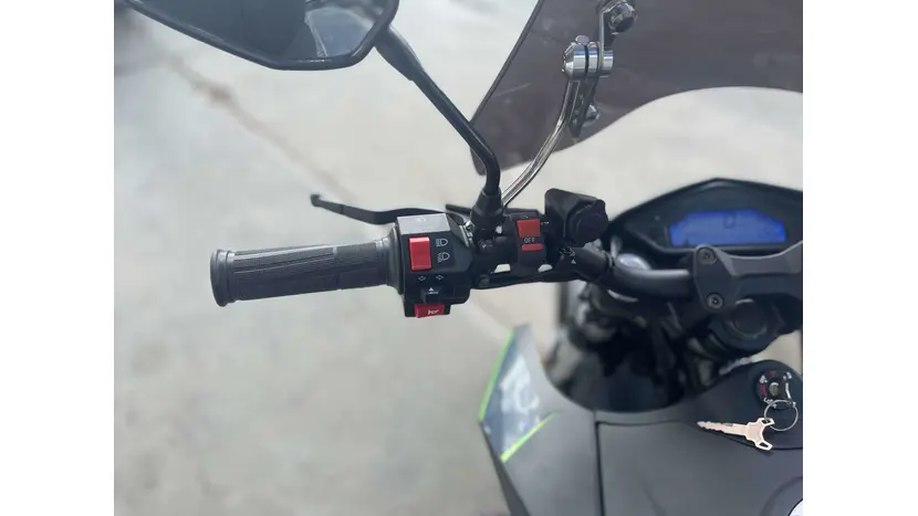 Мотоцикл TEKKEN 250 NEW черно-зеленый (ТИП ШИН DUAL SPORT), фото фото 20