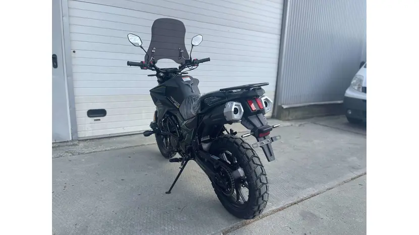 Мотоцикл TEKKEN 250 NEW черно-зеленый (ТИП ШИН DUAL SPORT), фото фото 11