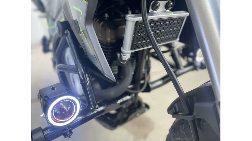 Мотоцикл TEKKEN 250 NEW черно-зеленый (ТИП ШИН DUAL SPORT), фото фото 22