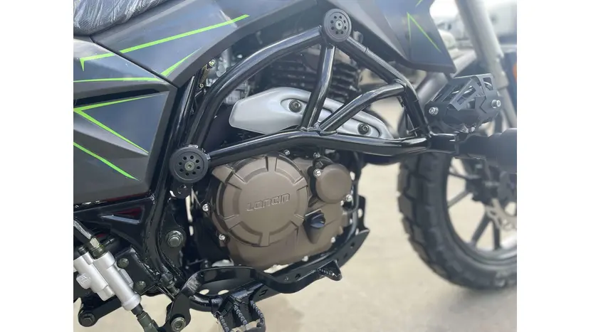 Мотоцикл TEKKEN 250 NEW черно-зеленый (ТИП ШИН DUAL SPORT), фото фото 24