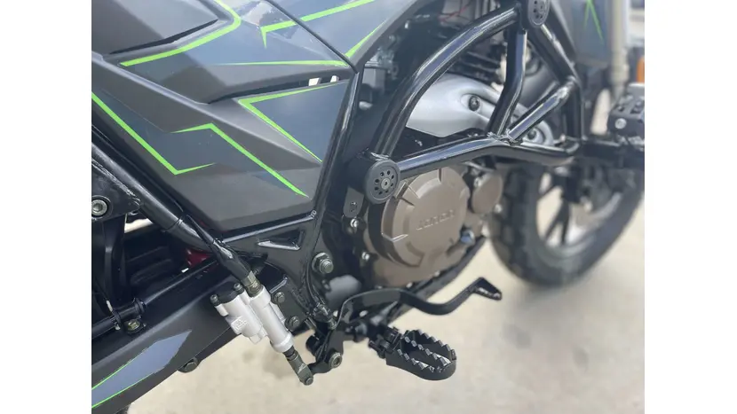 Мотоцикл TEKKEN 250 NEW черно-зеленый (ТИП ШИН DUAL SPORT), фото фото 25