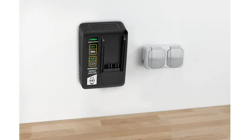 Быстрозарядное устройство Karcher для аккумулятора 18 В 2.5А, фото фото 2