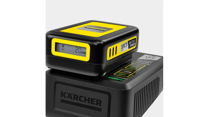 Быстрозарядное устройство Karcher для аккумулятора 18 В 2.5А, фото фото 5