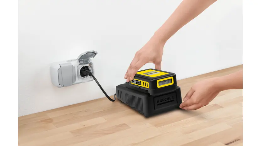 Набор аккумулятор и зарядное устройство Karcher 18В 2.5А/год, фото фото 2