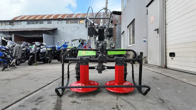 Косилка роторная к мотоблоку КР-02 (на высоких стаканах под ВОМ), фото фото 3