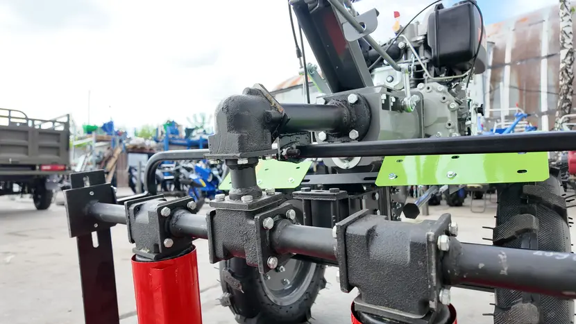 Косилка роторная к мотоблоку КР-02 (на высоких стаканах под ВОМ), фото фото 8