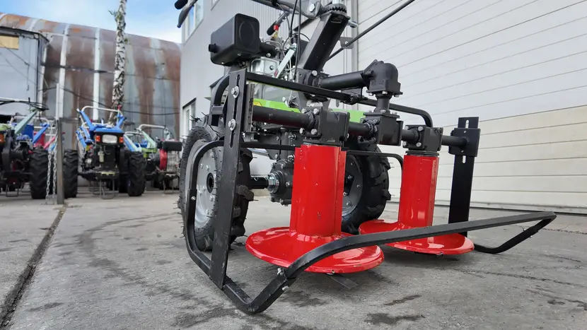 Косилка роторная к мотоблоку КР-02 (на высоких стаканах под ВОМ), фото фото 6