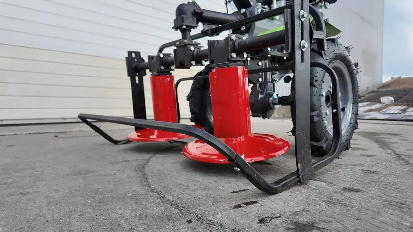 Косилка роторная к мотоблоку КР-02 (на высоких стаканах под ВОМ), фото фото 4