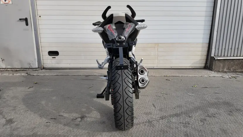 Мотоцикл FORTE FT300-R1 бело-оранжевый, фото фото 4