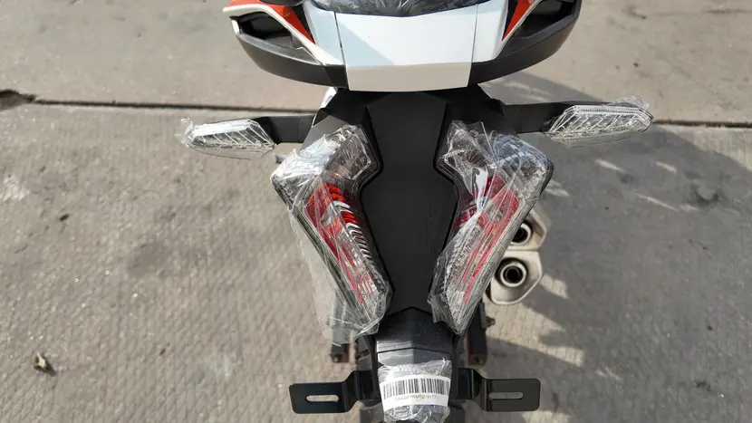 Мотоцикл FORTE FT300-R1 бело-оранжевый, фото фото 10