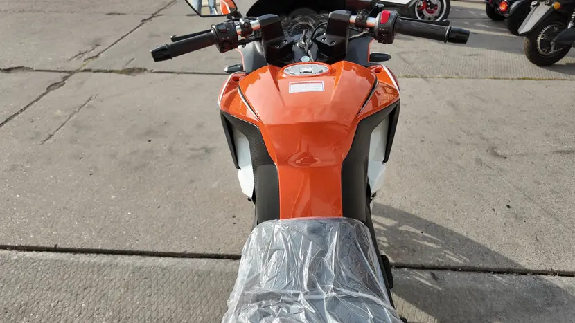 Мотоцикл FORTE FT300-R1 бело-оранжевый, фото фото 12