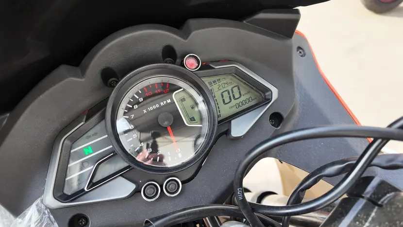 Мотоцикл FORTE FT300-R1 бело-оранжевый, фото фото 15