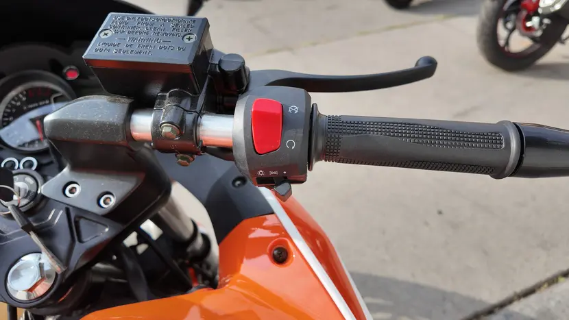 Мотоцикл FORTE FT300-R1 бело-оранжевый, фото фото 14