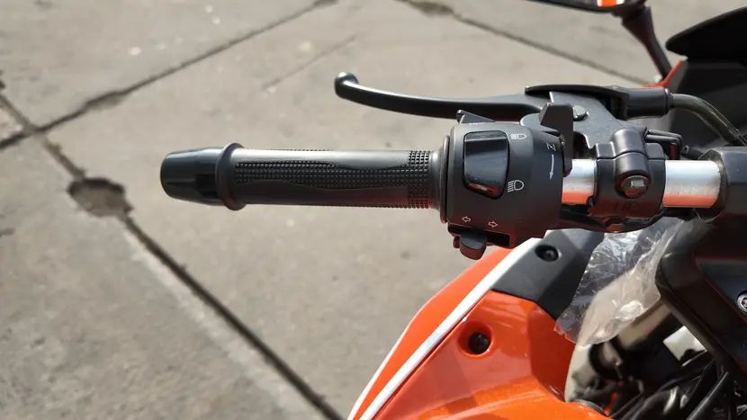 Мотоцикл FORTE FT300-R1 бело-оранжевый, фото фото 16