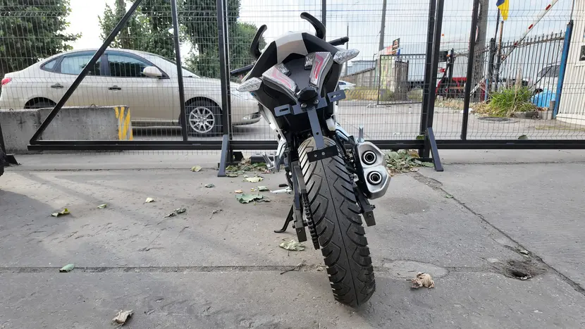 Мотоцикл FORTE FT300-R1 бело-чёрный, фото фото 7