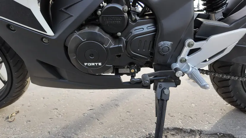 Мотоцикл FORTE FT300-R1 бело-чёрный, фото фото 15