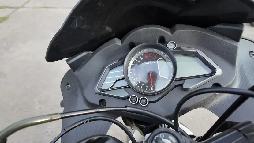 Мотоцикл FORTE FT300-R1 бело-чёрный, фото фото 27